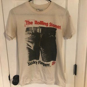 Vintage Rolling stones sticky fingers 1989 North American Tour tshirt